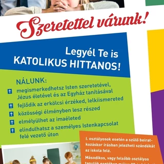 Legyél Te is hittanos!